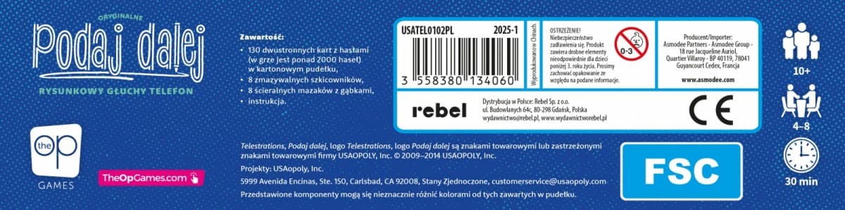 Družabna igra Podaj naprej! Druga edicija 5