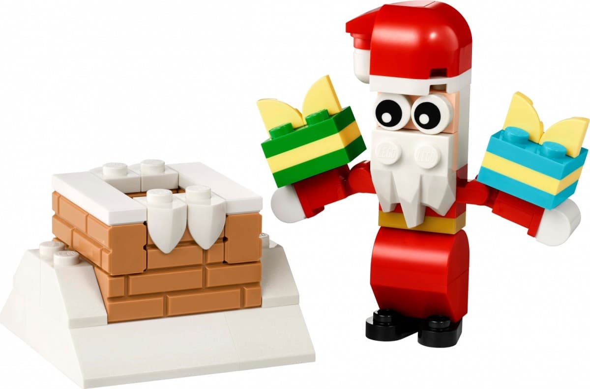 LEGO Creator 30692 Božiček in dimnik s svetlečim učinkom 2