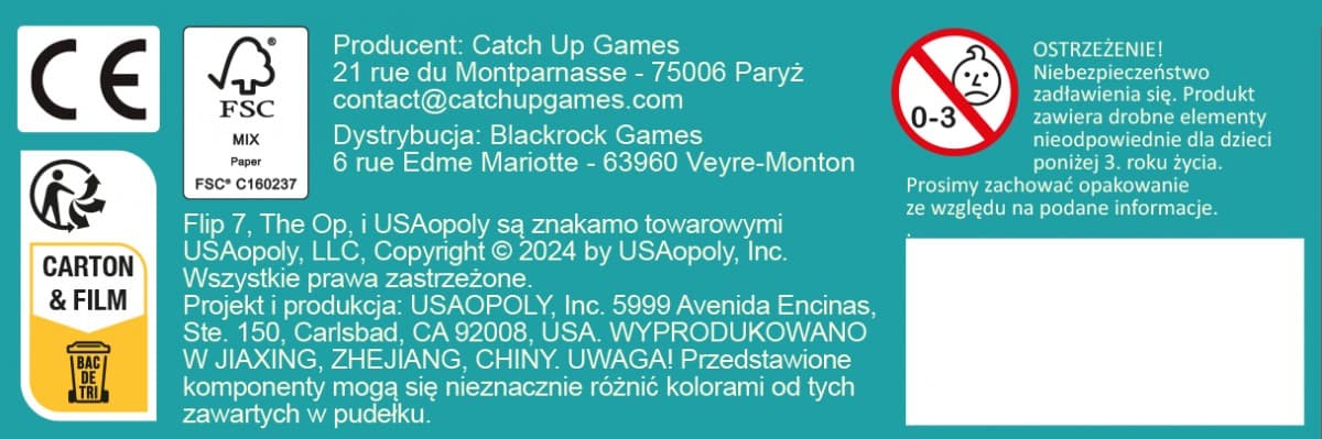 Družabna igra Flip 7 4
