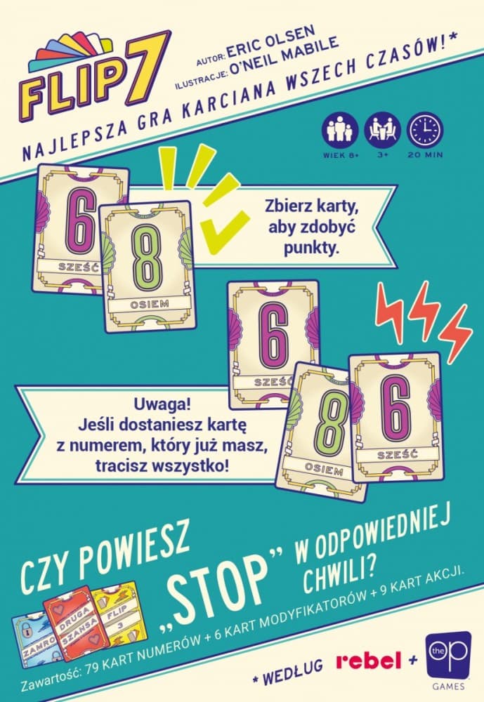 Družabna igra Flip 7 5