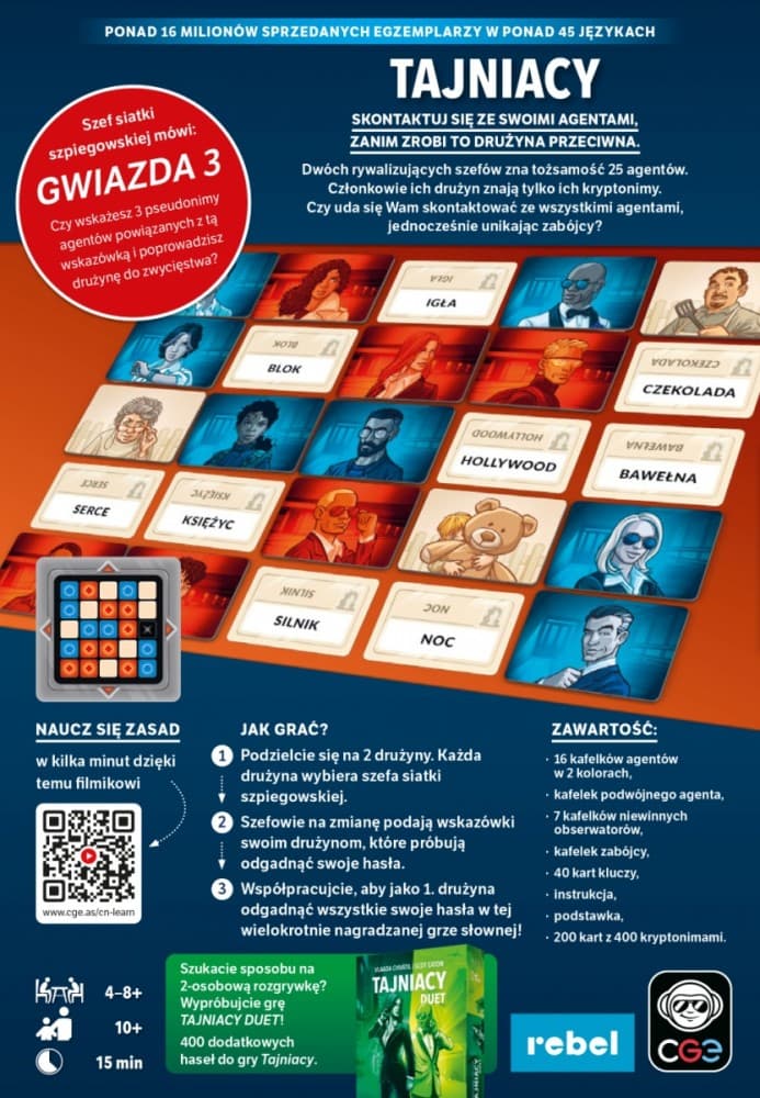 Družabna igra Tajni agenti (2025) 6