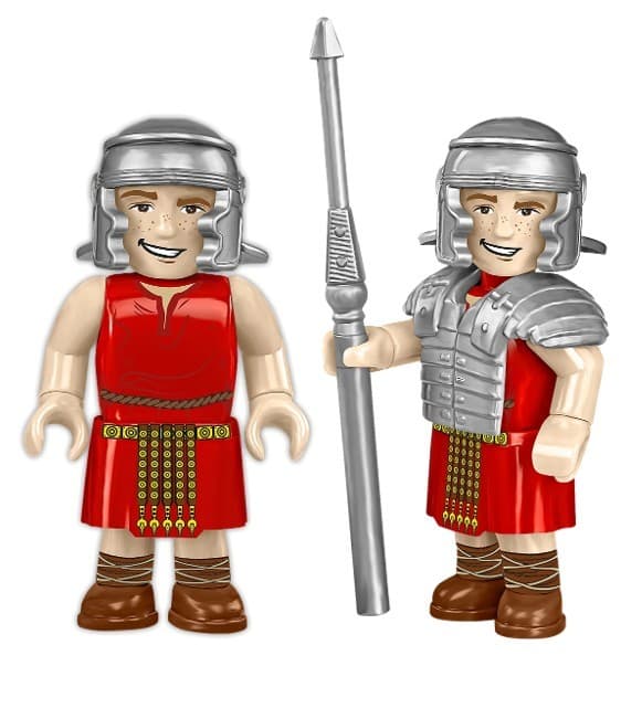 Kocke COBI Rimski imperij - Vrata tabora 591 kock 6