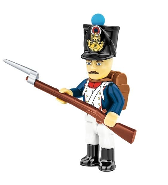 Kocke COBI Francoski vojaki Napoleona, 41 elementov 4
