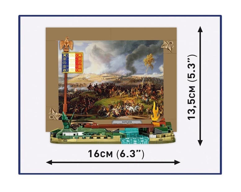 Kocke COBI Napoleonova bitka pri Moskvi, 145 elementov 3