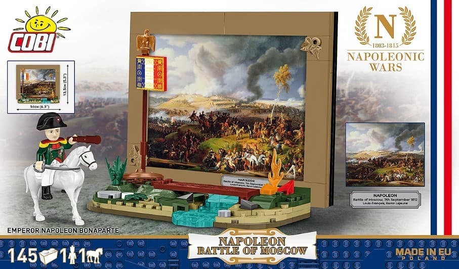 Kocke COBI Napoleonova bitka pri Moskvi, 145 elementov 7