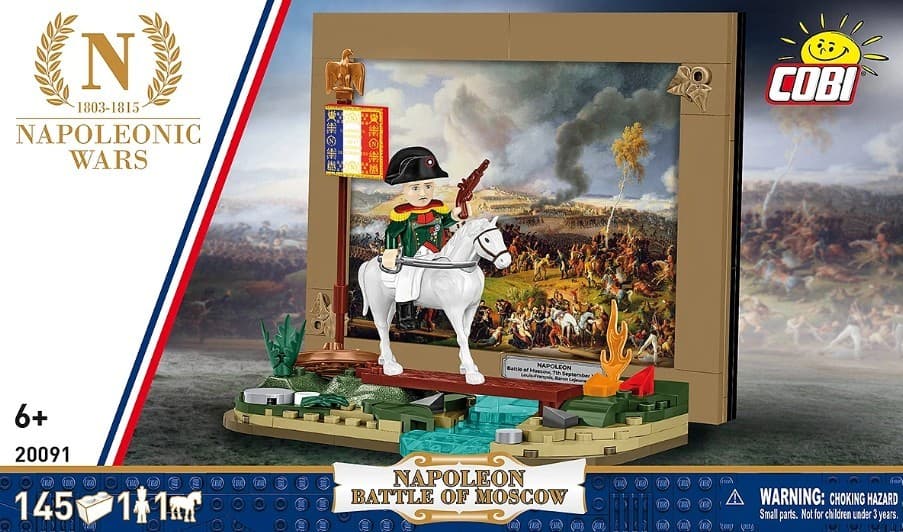 Kocke COBI Napoleonova bitka pri Moskvi, 145 elementov 8