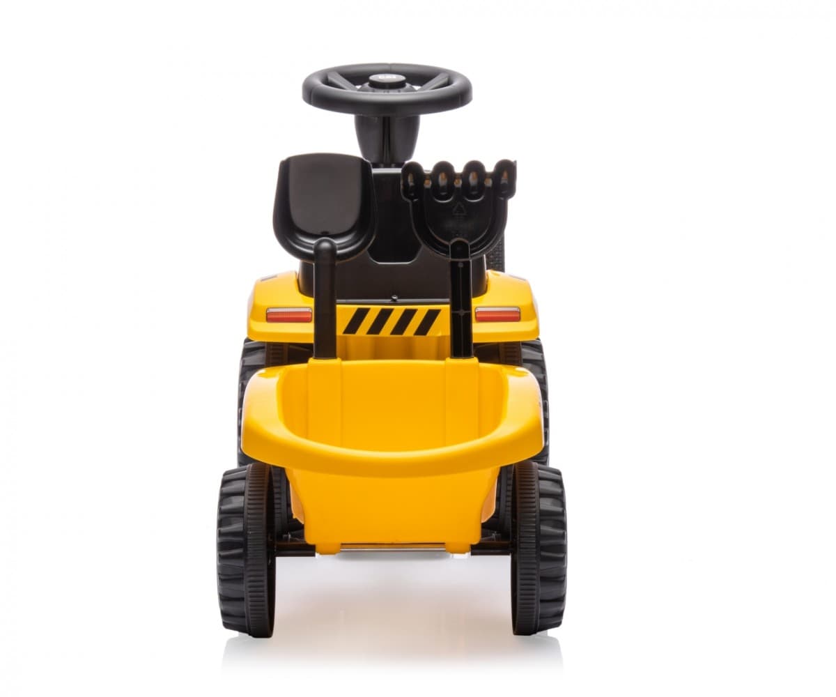 MILLY MALLY Traktor Cat z obračalnikom, rumen 4