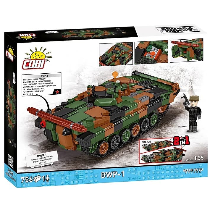 COBI BWP-1 bojni voziček pehote (756 kosov) 4