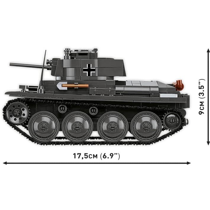 COBI Panzer 38(t) / LT vz.38 gradbeni komplet (690 kosov) 5