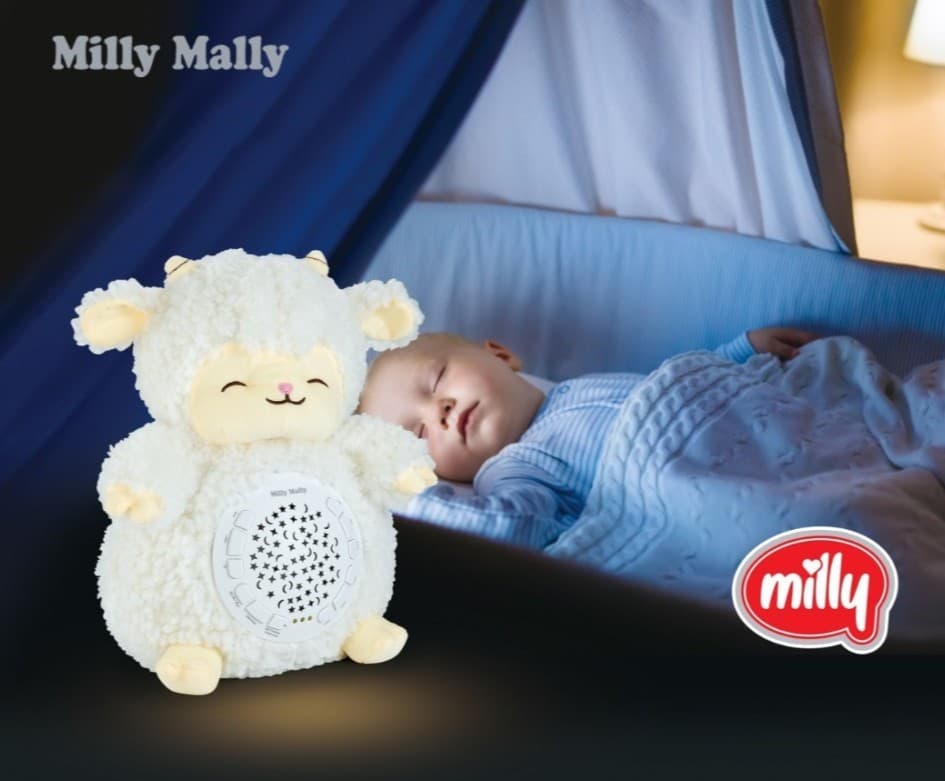 Plišasta igrača z projektorjem Milly Sheep 3