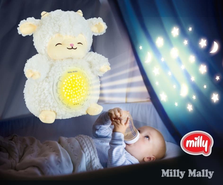 Plišasta igrača z projektorjem Milly Sheep 4