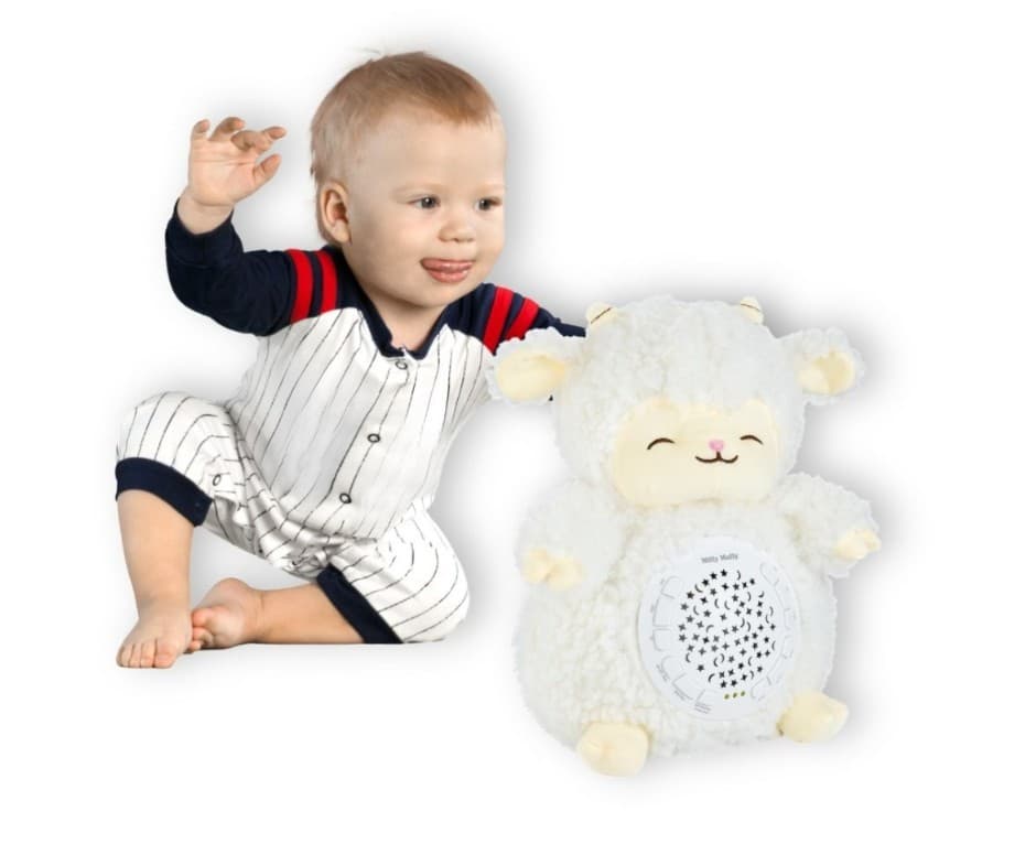 Plišasta igrača z projektorjem Milly Sheep 6