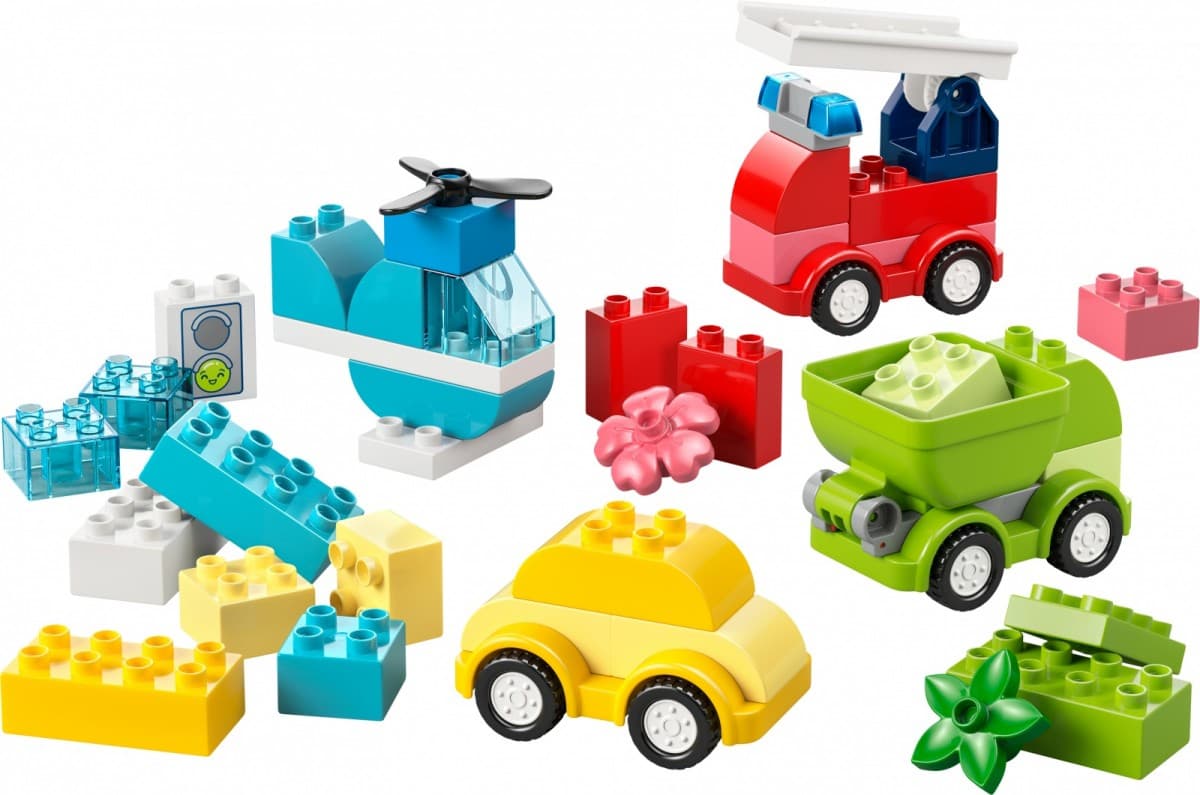 LEGO Duplo 10474 Kreativna vozila za malčke 8