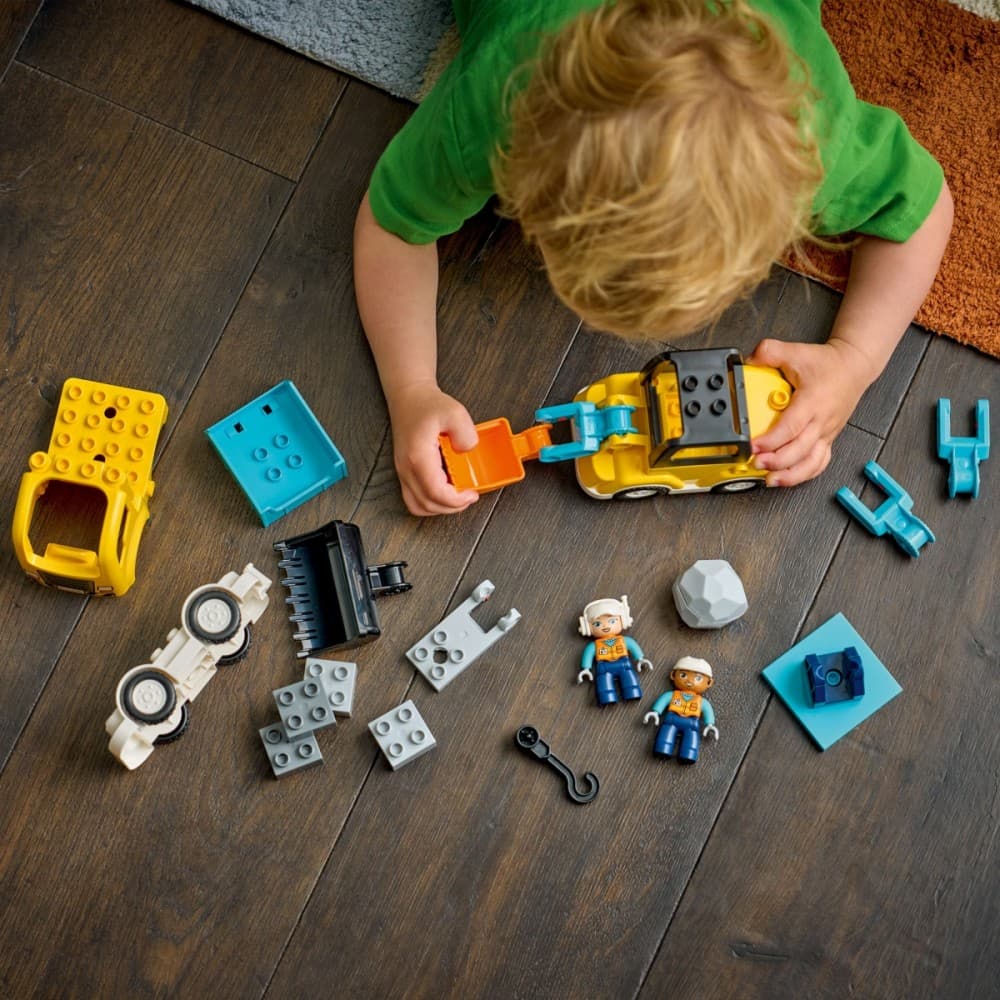 LEGO DUPLO 10475 Gradbena vozila, 3 v 1 2