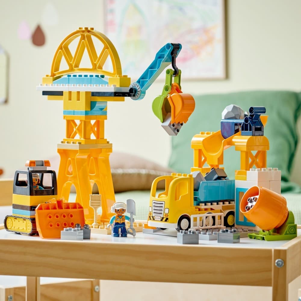 LEGO DUPLO 10476 Gradilišče s vozili 3 v 1 5