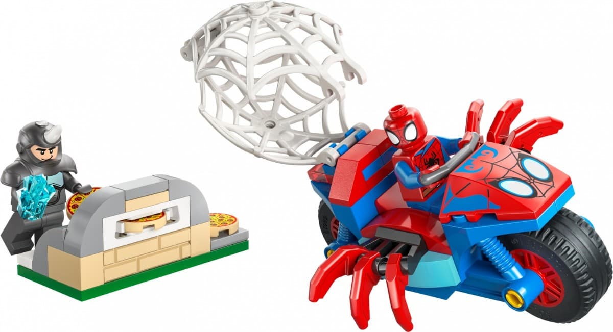 LEGO SPIDEY 11206 Spidey na motorju proti Rhino 8