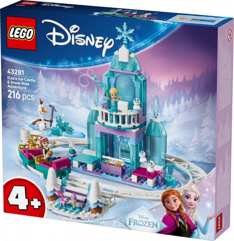 LEGO Disney 43281 Ledeni grad Elze in Sani: Komplet s figurami 5