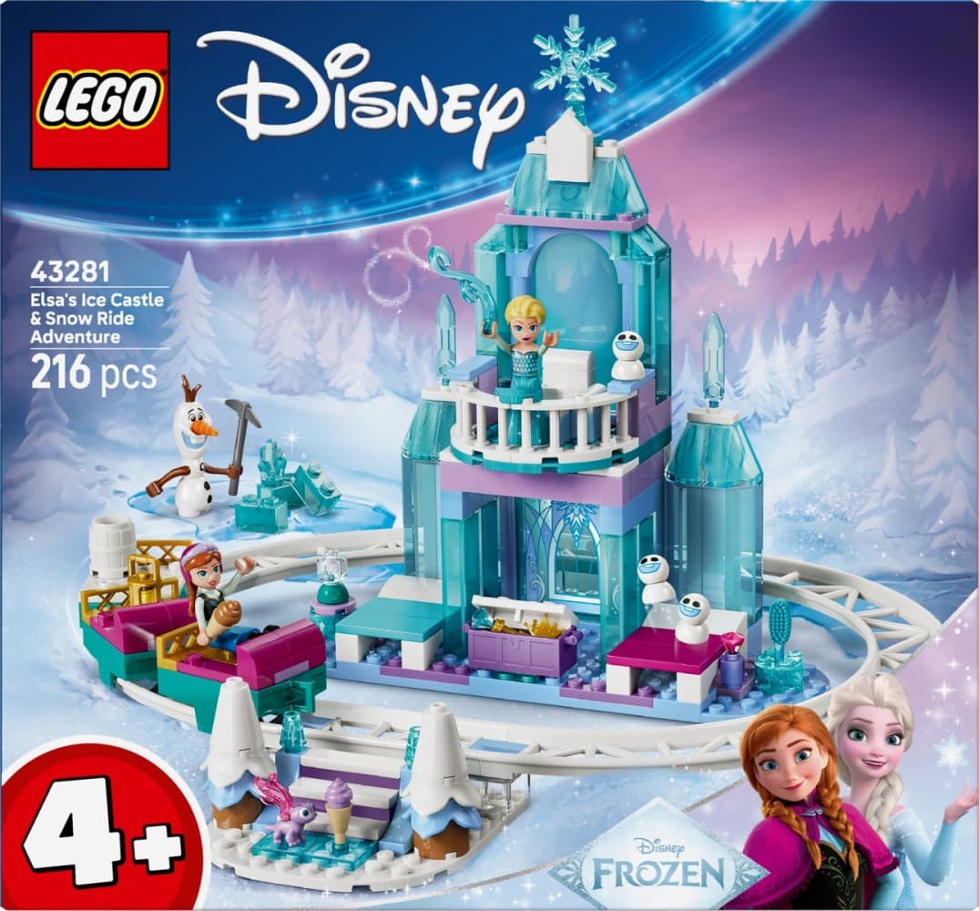 LEGO Disney 43281 Ledeni grad Elze in Sani: Komplet s figurami 6