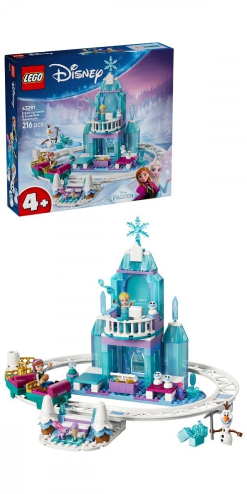 LEGO Disney 43281 Ledeni grad Elze in Sani: Komplet s figurami 7