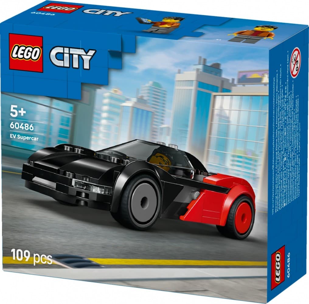 LEGO City Supersamochód elektryczny 60486 5