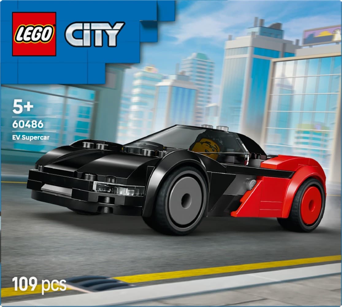 LEGO City Supersamochód elektryczny 60486 6