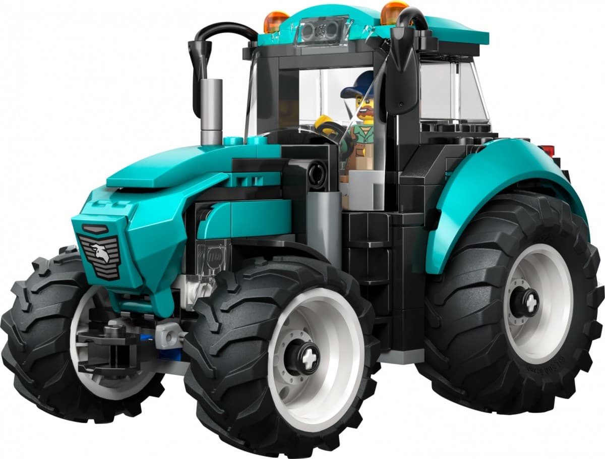 LEGO City 60498 Traktor: Kmetijski stroj za otroke 8