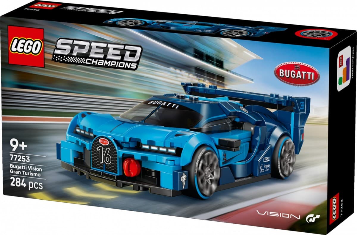 LEGO Speed Champions 77253 – Bugatti Vision Gran Turismo 5