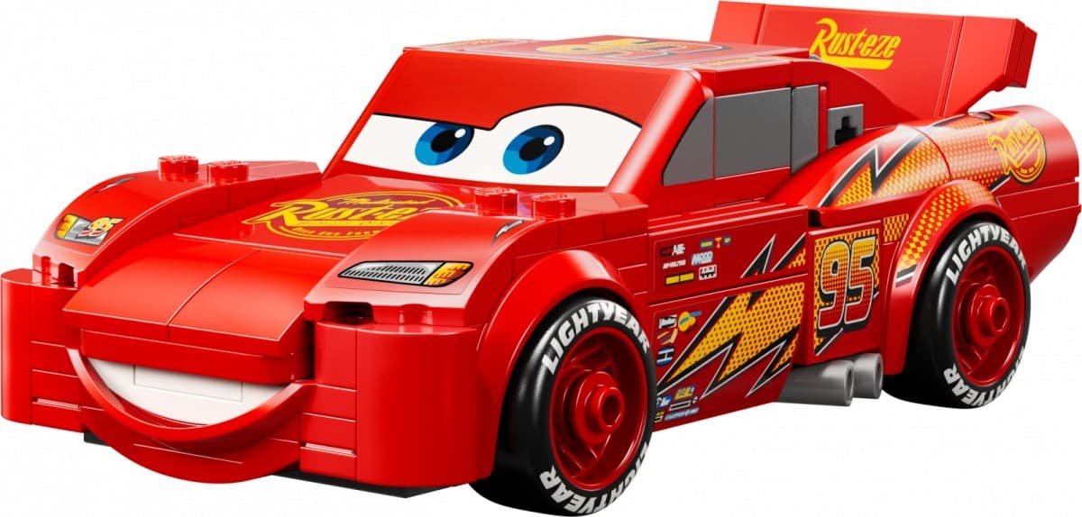 LEGO Speed Champions 77255 Lightning McQueen: Replika ikoničnega avtomobila 4