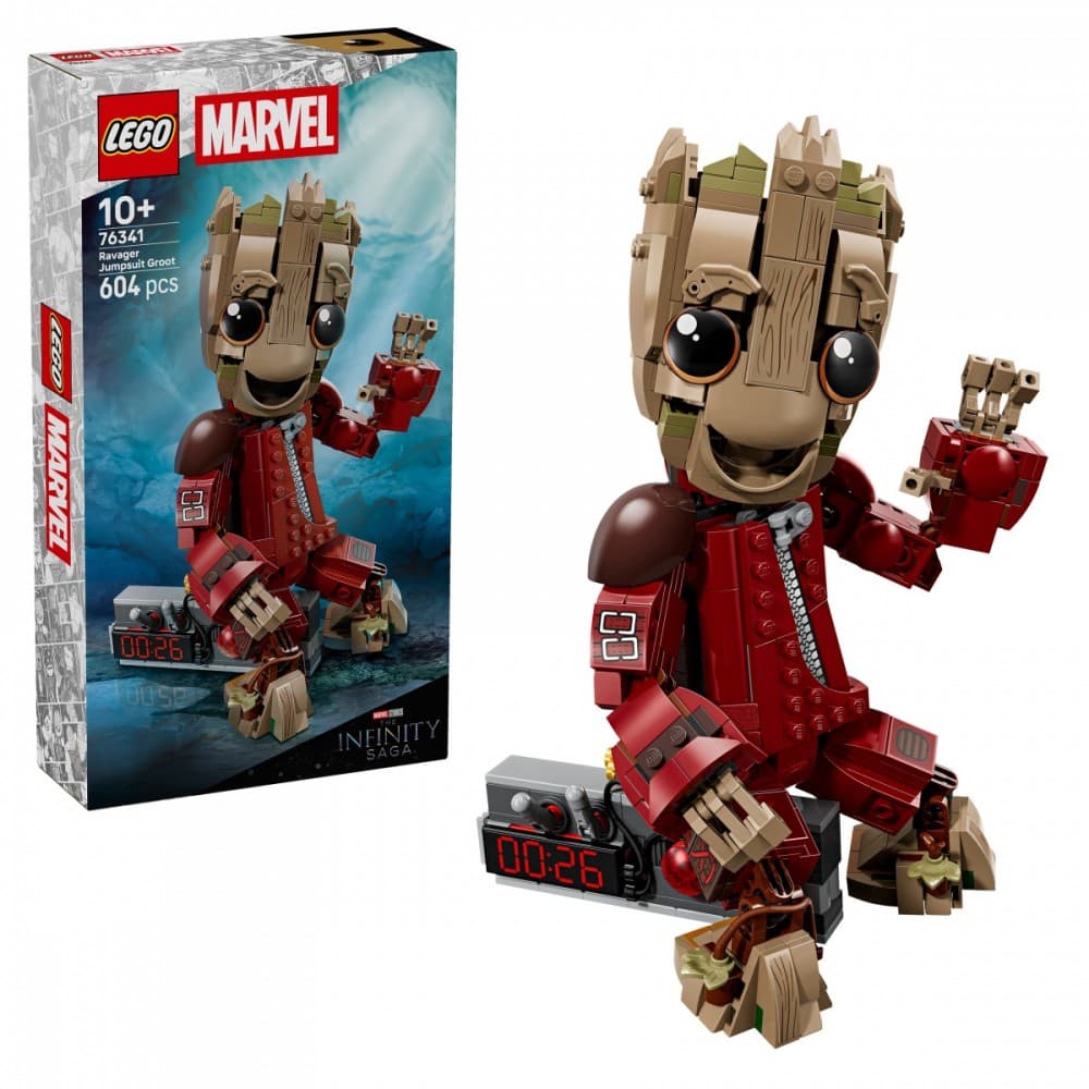 LEGO Super Heroes 76341 Groot v oblačilu Ravagerja: Premična figura 2
