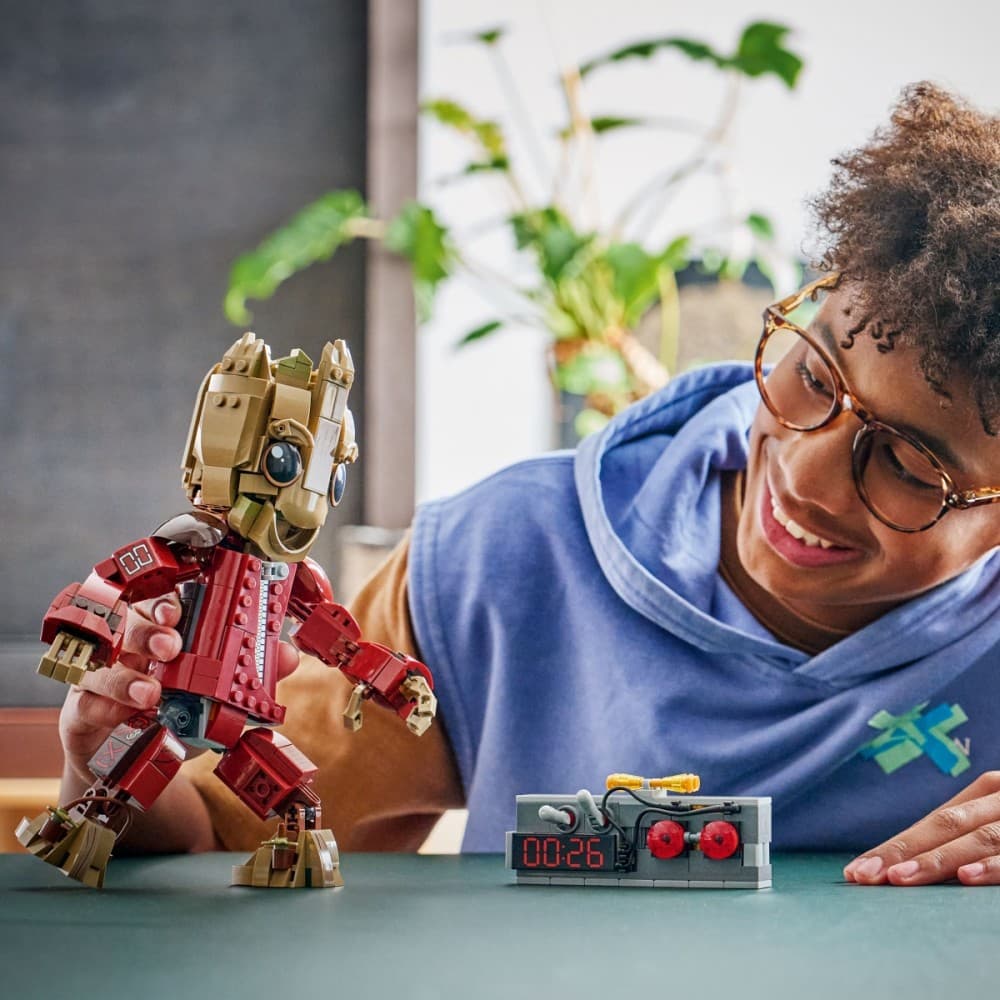 LEGO Super Heroes 76341 Groot v oblačilu Ravagerja: Premična figura 4