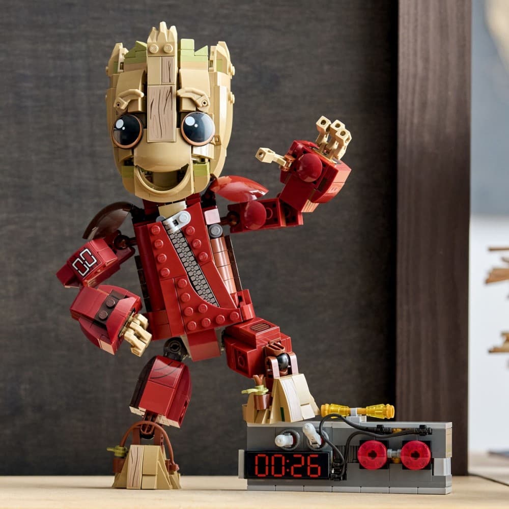 LEGO Super Heroes 76341 Groot v oblačilu Ravagerja: Premična figura 5