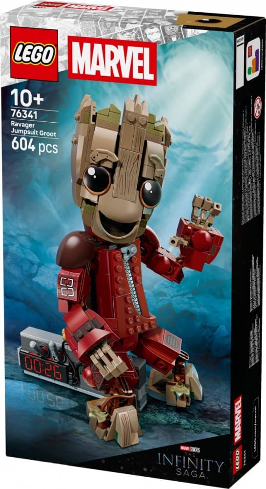LEGO Super Heroes 76341 Groot v oblačilu Ravagerja: Premična figura 6