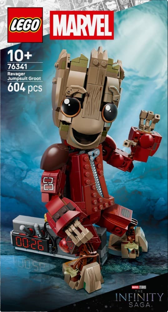 LEGO Super Heroes 76341 Groot v oblačilu Ravagerja: Premična figura 7