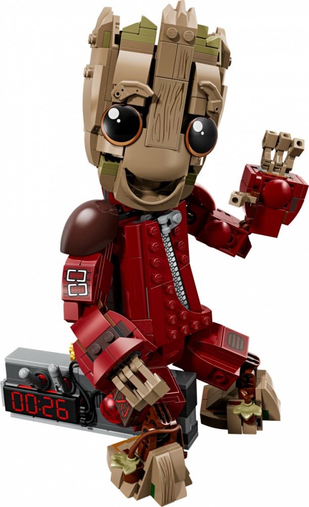 LEGO Super Heroes 76341 Groot v oblačilu Ravagerja: Premična figura 8