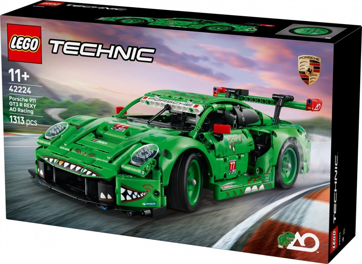 LEGO Technic Porsche 911 GT3 R REXY AO Racing 42224 5