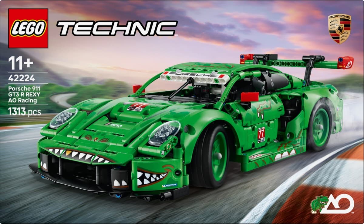 LEGO Technic Porsche 911 GT3 R REXY AO Racing 42224 6