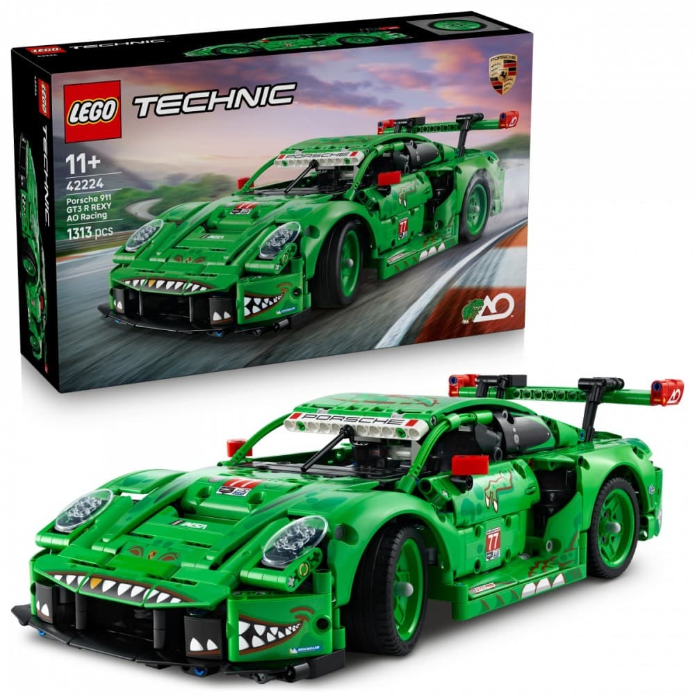 LEGO Technic Porsche 911 GT3 R REXY AO Racing 42224 7