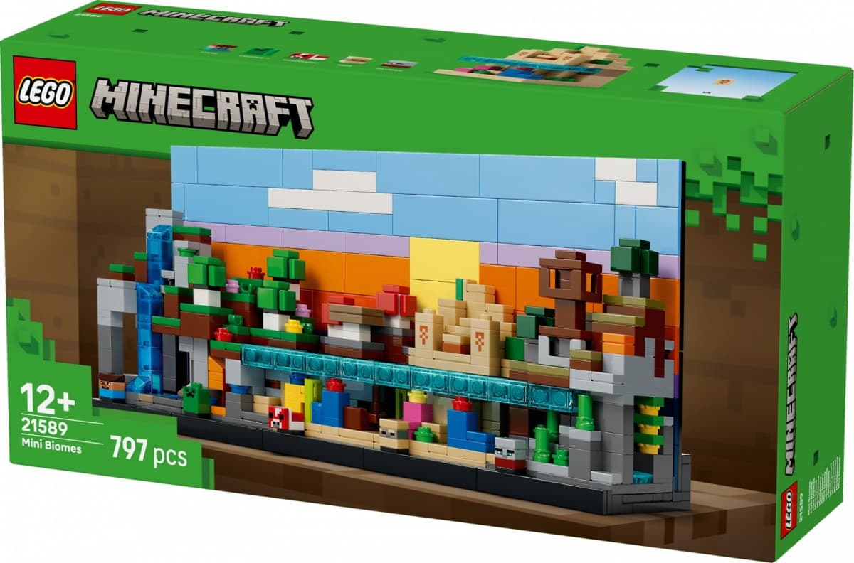 LEGO Minecraft Minibiomi 21589 2