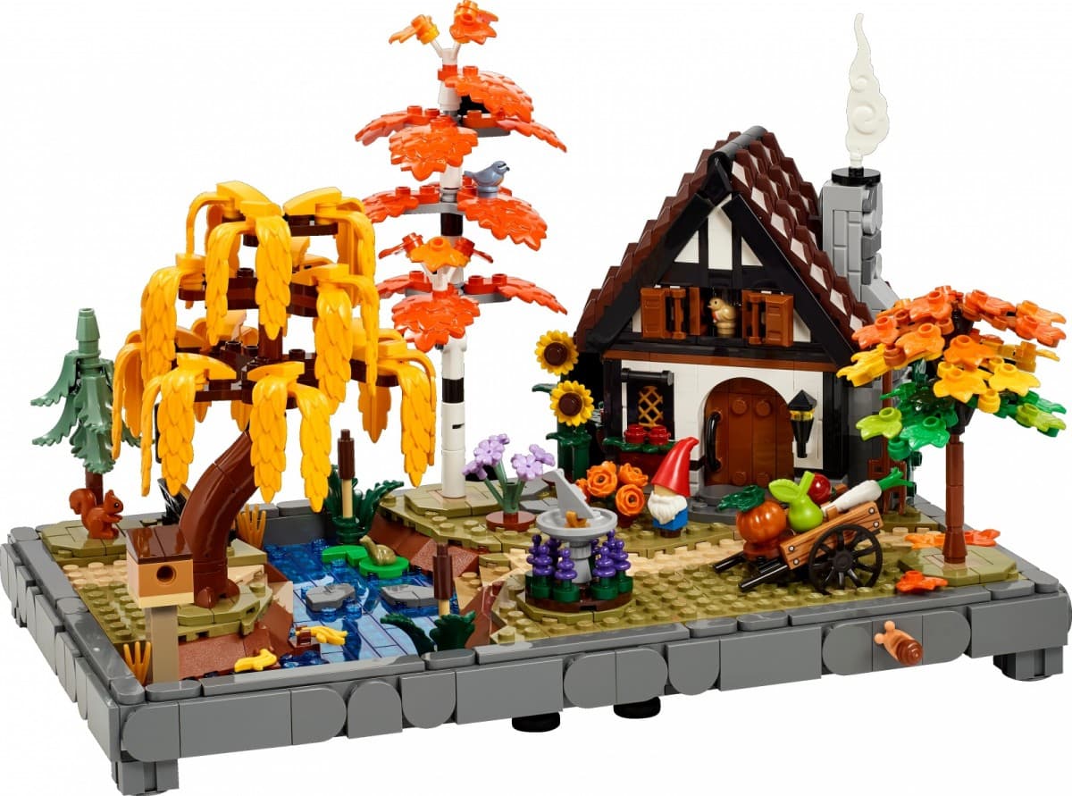 LEGO Icons Jesienny vrt s kočo 11372 6