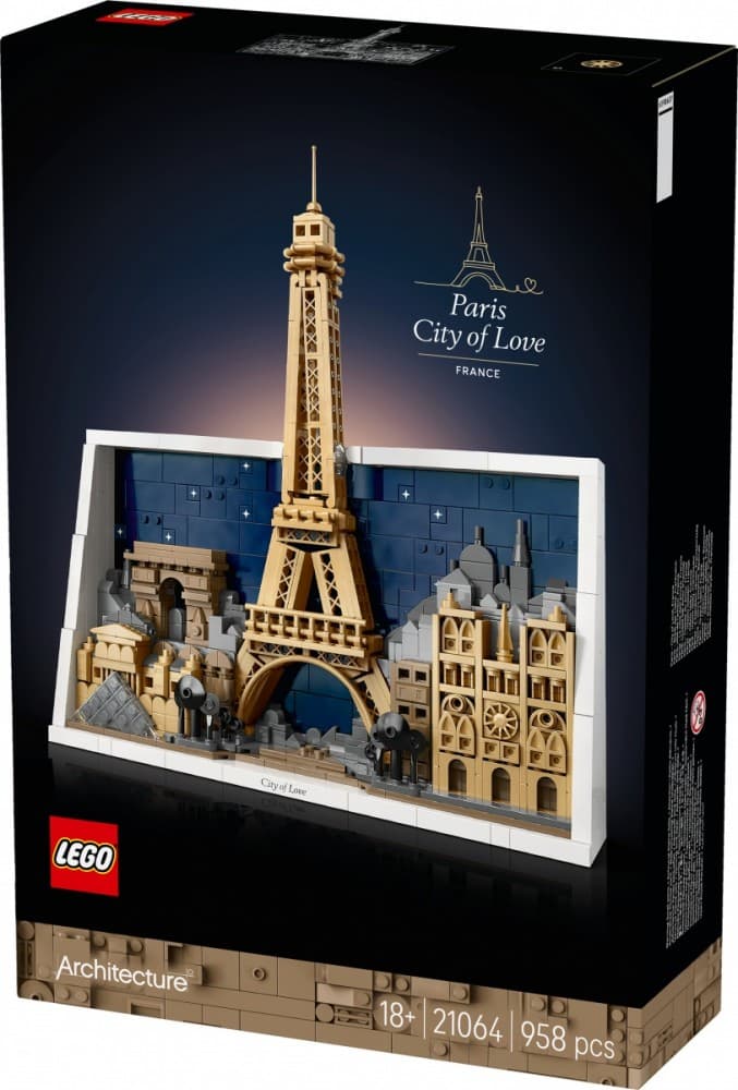 LEGO Architecture Pariz - Mesto ljubezni 21064 2