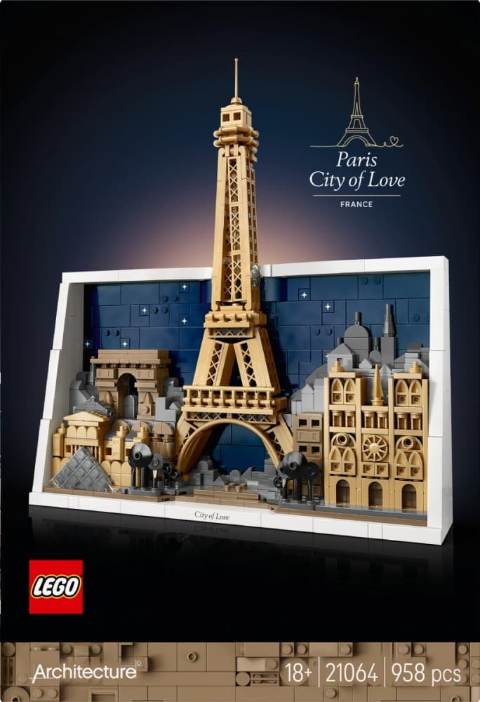 LEGO Architecture Pariz - Mesto ljubezni 21064 3