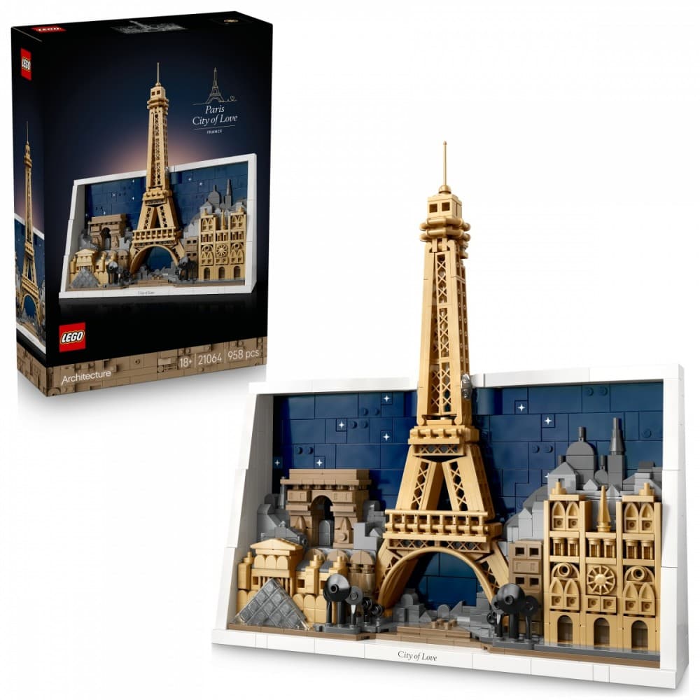 LEGO Architecture Pariz - Mesto ljubezni 21064 4