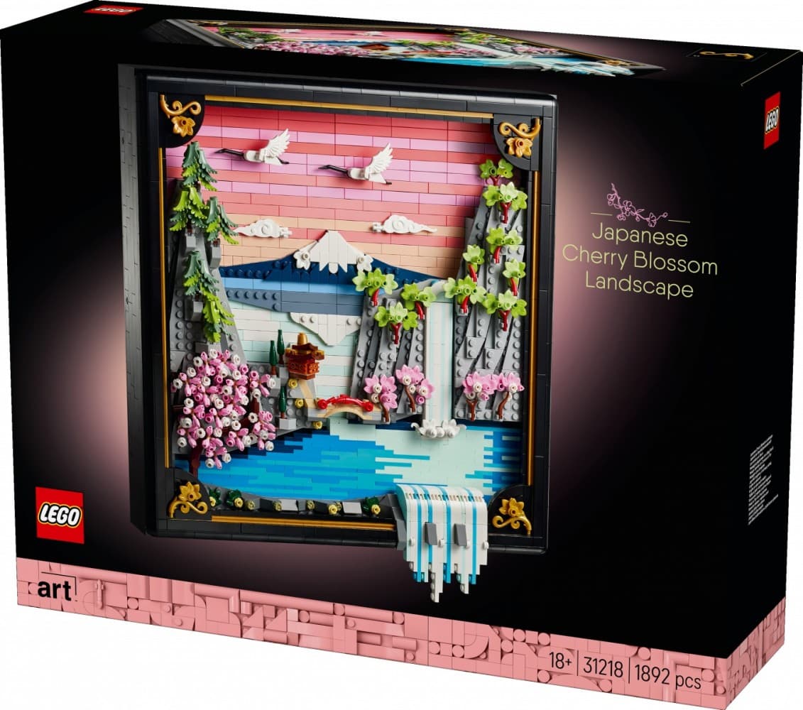 LEGO Art Japonski vrt s cvetočo češnjo 31218 3