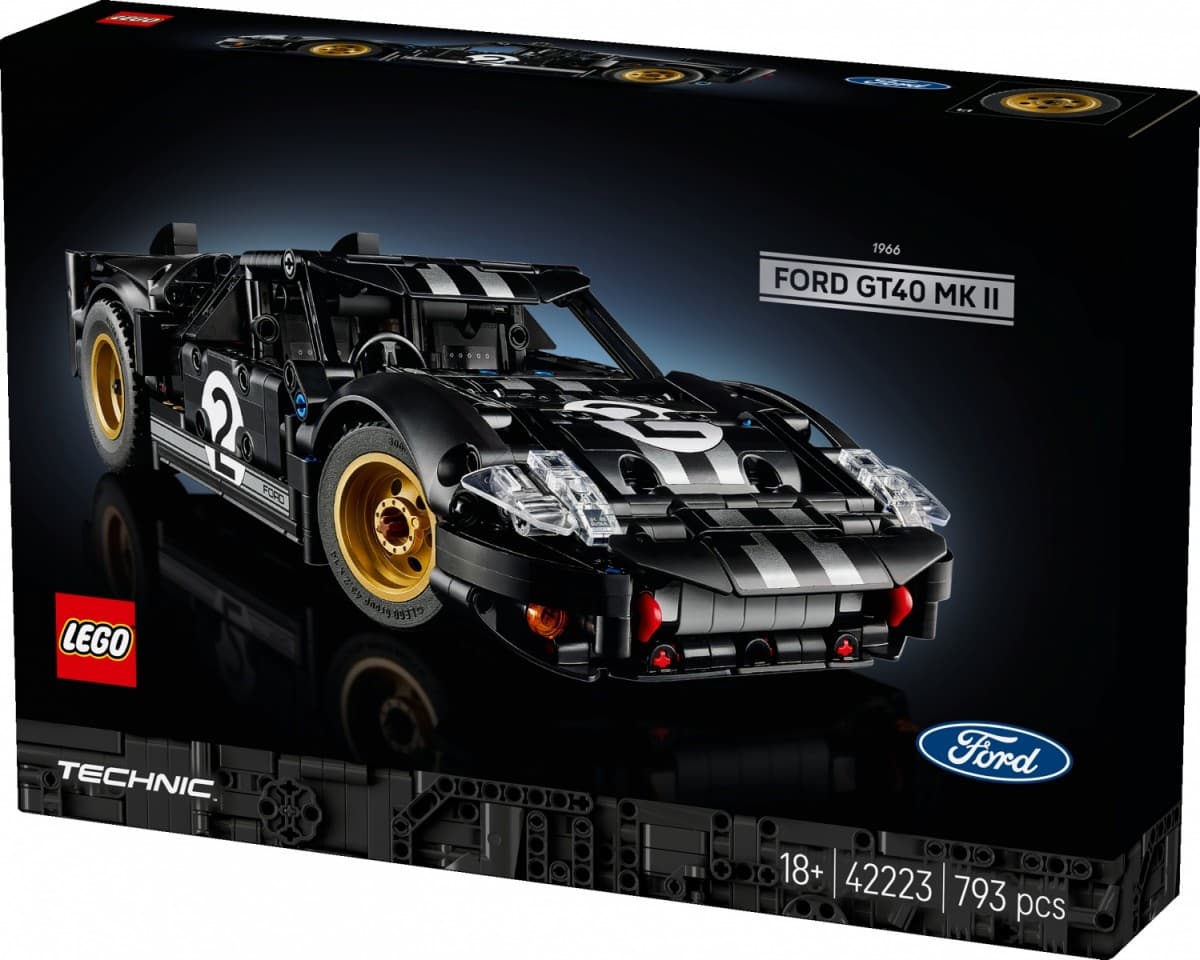 LEGO Technic 1966 Ford GT40 MKII 42223 2