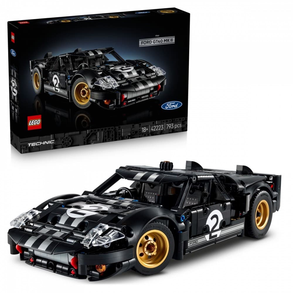 LEGO Technic 1966 Ford GT40 MKII 42223 4