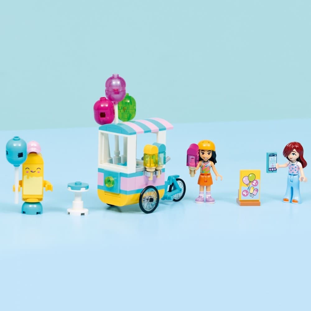 LEGO Friends 42692 - Stojalo s sladoledom in baloni 4