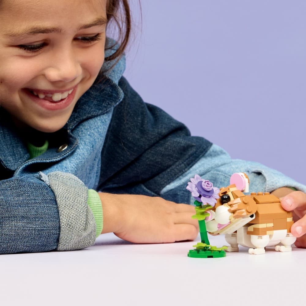 LEGO Creator 3v1 Uroczy chomik s roślinką 31376 7