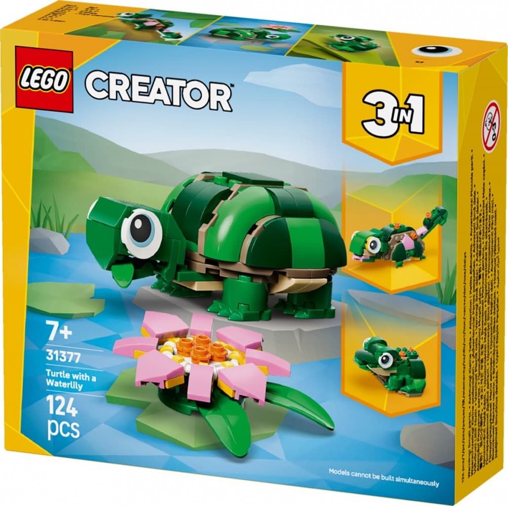 LEGO Creator 31377: Želva in cvet vodne lilije 5