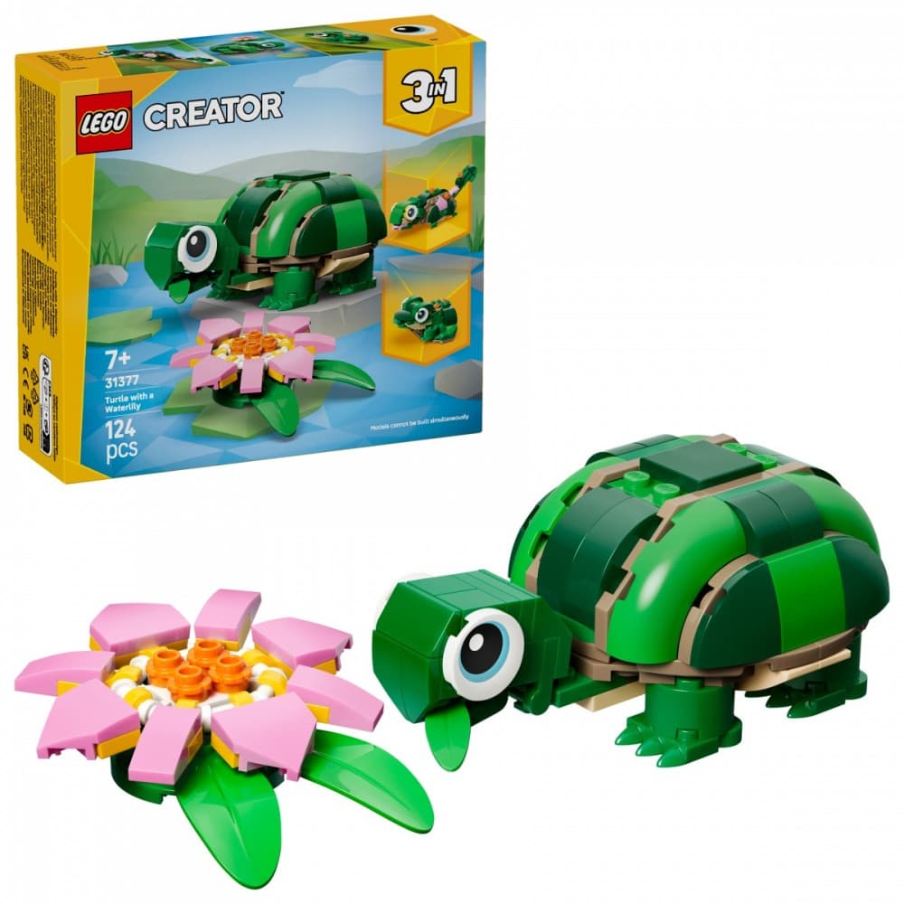 LEGO Creator 31377: Želva in cvet vodne lilije 7