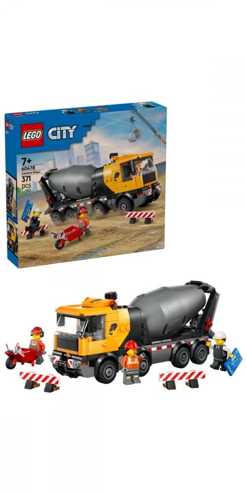 LEGO City Betonska mešalna naprava 60478 7